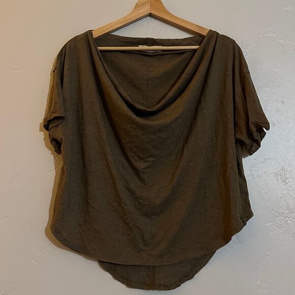 NWOT We The Free Just Chill Tee Brown Size X-Small - Picture 4 of 7